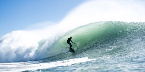 Surfing in Cadiz